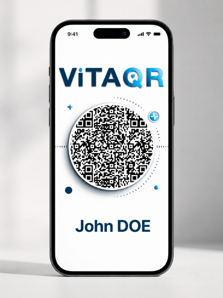 Iphone et Vitaqr