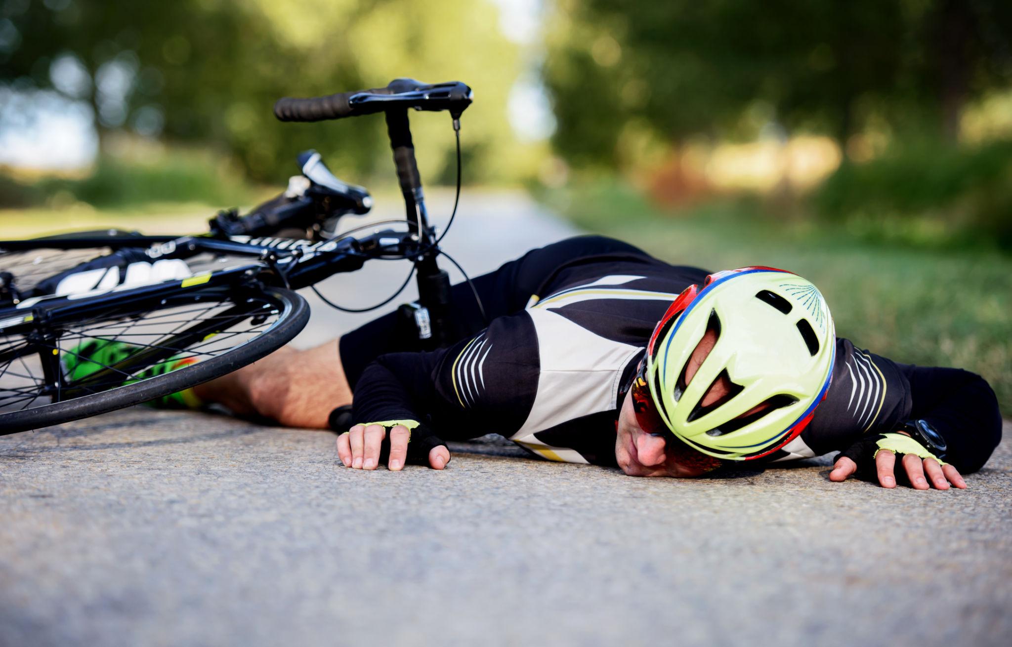 Chute vélo